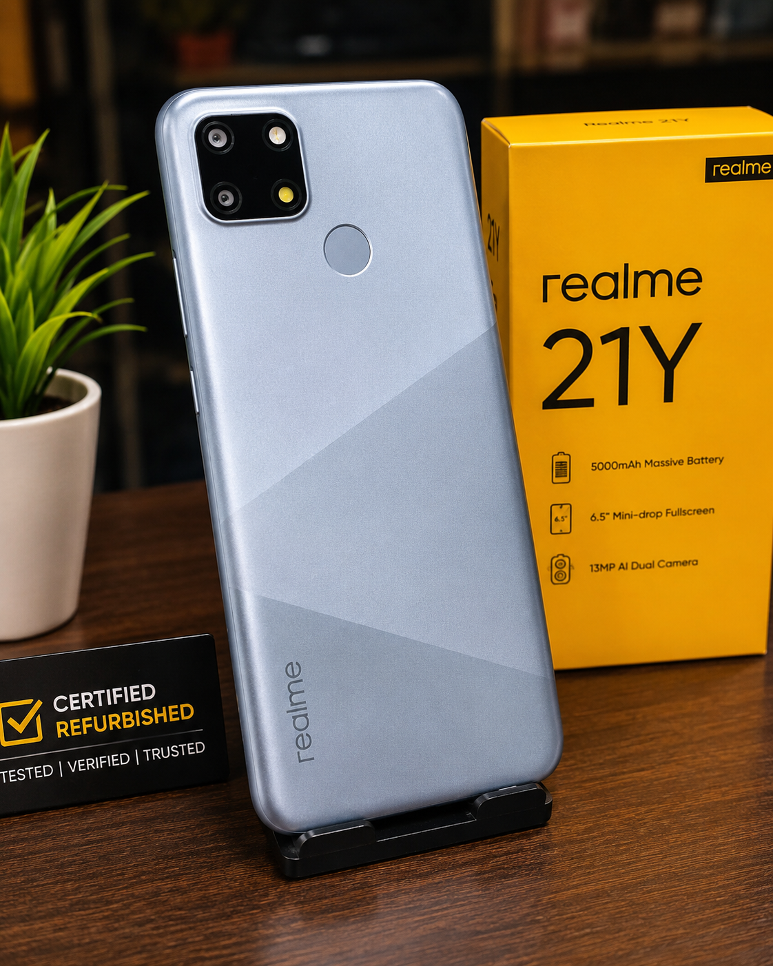 Realme C21Y (Refurbished) | Excellent Condition | Fully Tested | Ready to Use